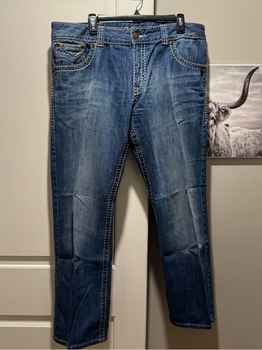 Rock 47 wrangler denim bootcut jeans